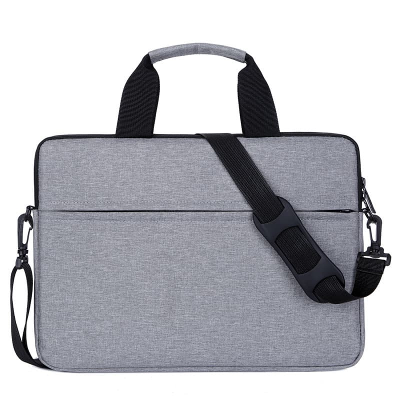 Customized laptop shoulder bag, portable briefcase, thin, lightweight tablet 15.6-inch student bag, business bag