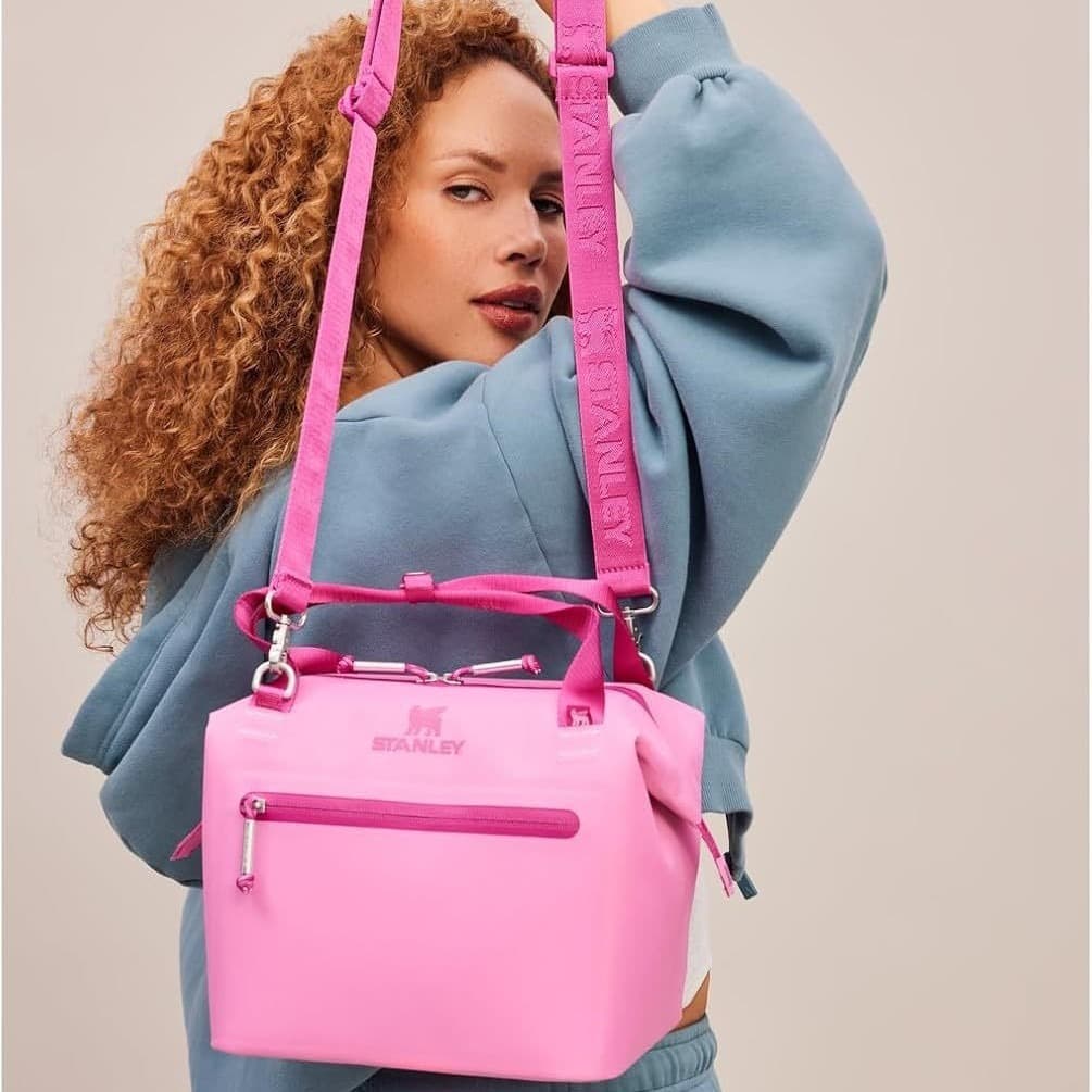Hot Selling Cross-Border Amazon Custom Stanley Crossbody Bag, Cross-Border Popular Soft Cooler Bag Outdoor Insulated Bag