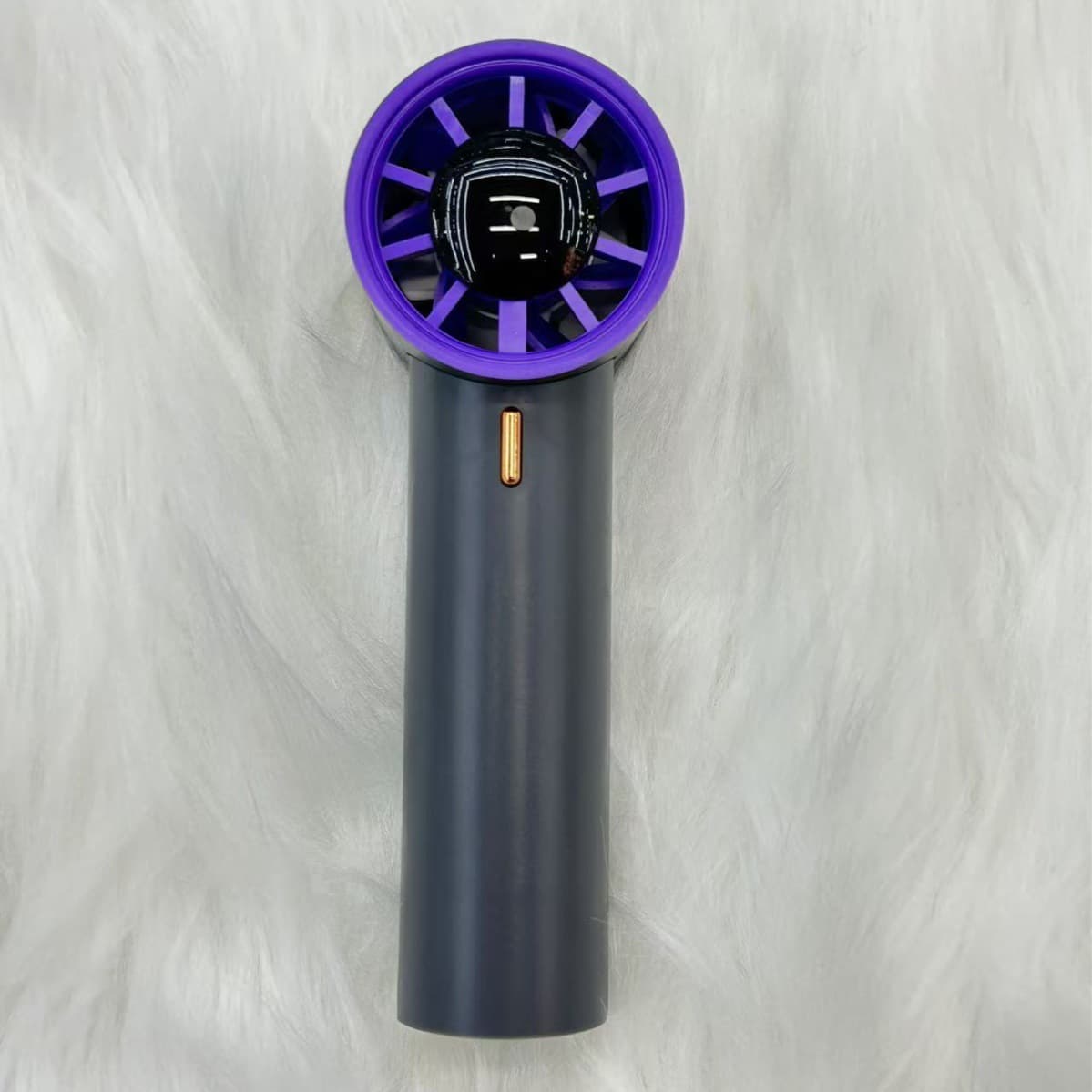 Cross-Border 2025 New High-Speed Handheld Fan USB Rechargeable Portable Outdoor Mini Turbine Small Fan