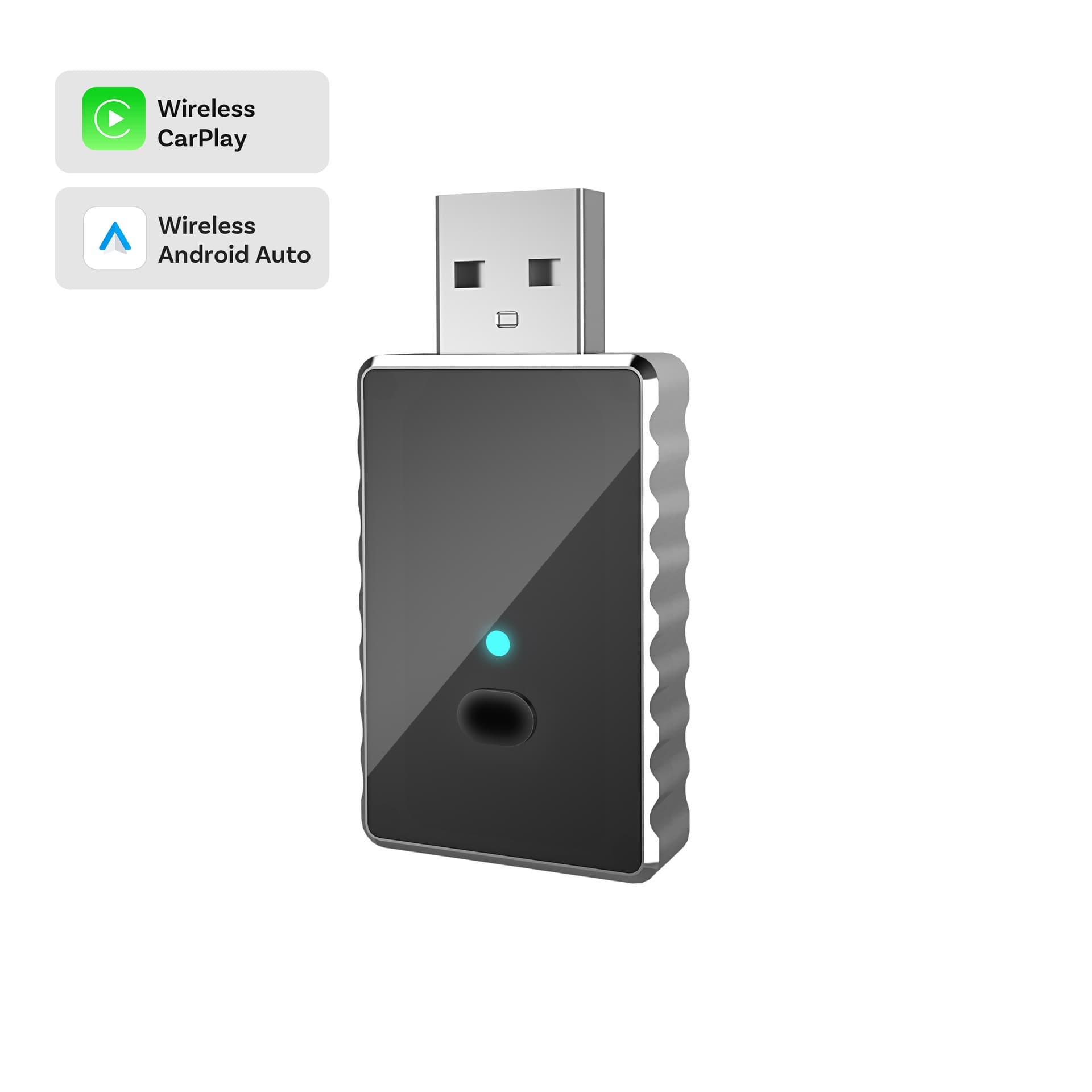 Wired to wireless carplay box upgraded to Android smart car-machine interconnection module car projection