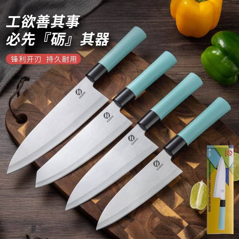 Stainless steel fish head knife, Japanese sashimi knife, salmon sashimi slicing knife, household sushi cooking chef's knife