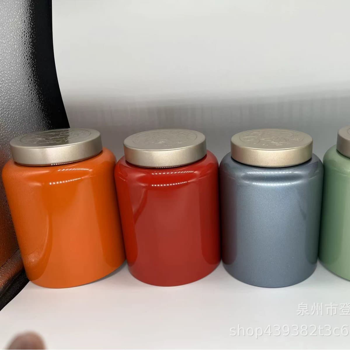 Tea Canister Iron Tin Seamless Baked Paint Can General Packaging Gift Box Storage Empty Tinplate Airtight Container