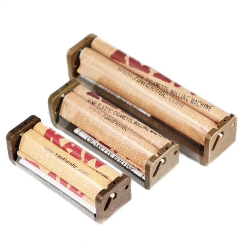 Domestically hot-selling RAW biodegradable plastic cigarette roller 70mm/110mm portable manual cigarette roller tobacco filler