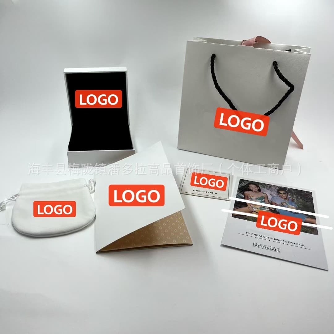 Van Pandora Packaging Box Necklace Bracelet Ring Packaging Factory Direct Wholesale Retail