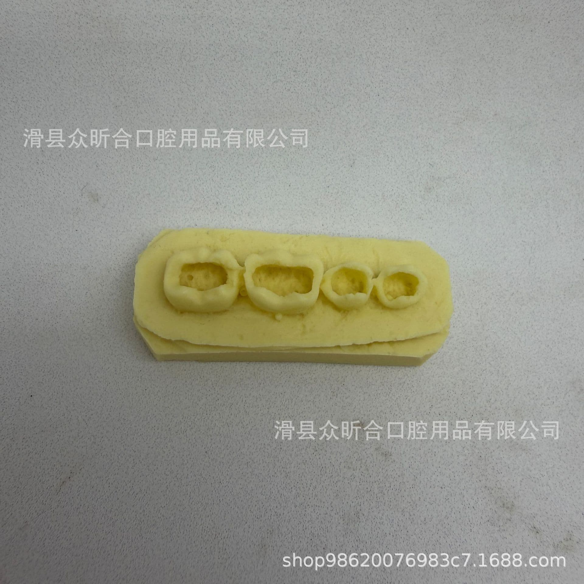 Dental Practice Resin Block for Filling Root Canal Inlay Resin Module Exam Practice Model