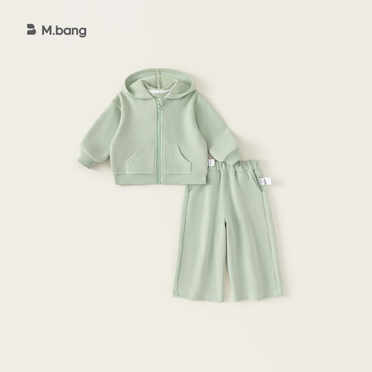 Youbao children's clothing autumn new style girls' long-sleeved hooded sweatshirt boys' sportswear set
