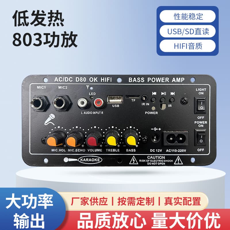 Car and Home Subwoofer 12V 220V with Bluetooth