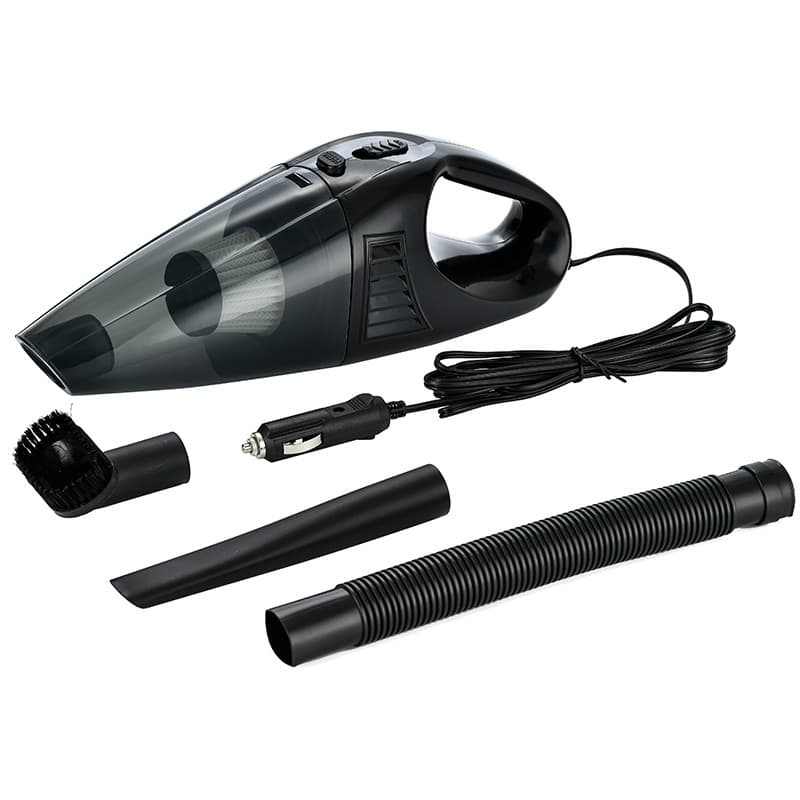Car Vacuum Cleaner, Dual-Use for Dry and Wet Cleaning, High-Power, Rechargeable, 12V, Electric, Wireless, Portable, Mini, UK Model