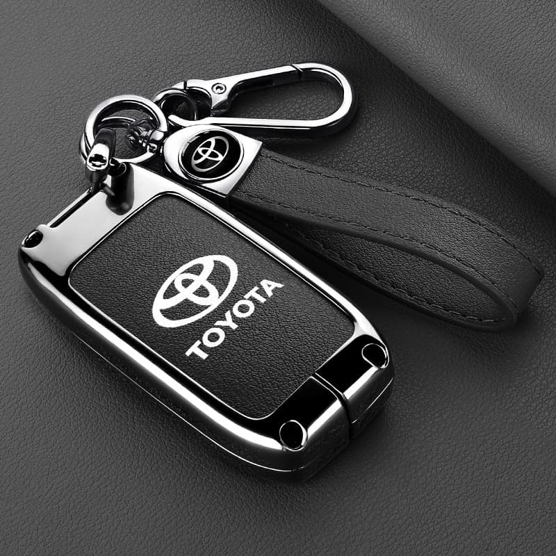 Compatible with older Toyota key case for Land Cruiser, Camry, Prado personalized accessory shell car decoration