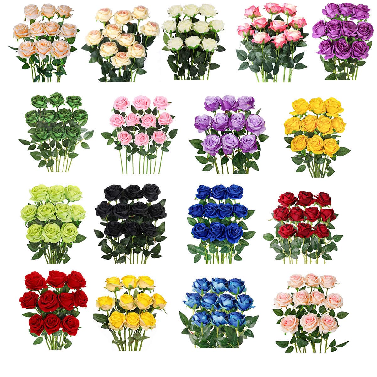 High-End Artificial Rose Bouquet, Wholesale Fake Flowers, Bridal Bouquet, Wedding Home Decoration, Flower Wall, Hotel Flower Arrangement Simulation