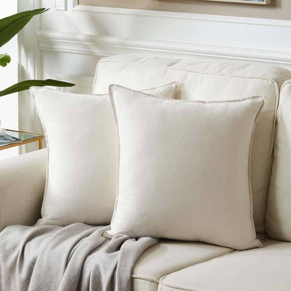 Cross-border Velvet Throw Pillow Solid Color Pillow Cover for Sofa Cushion Bed Backrest Office Lumbar Pillow Cover