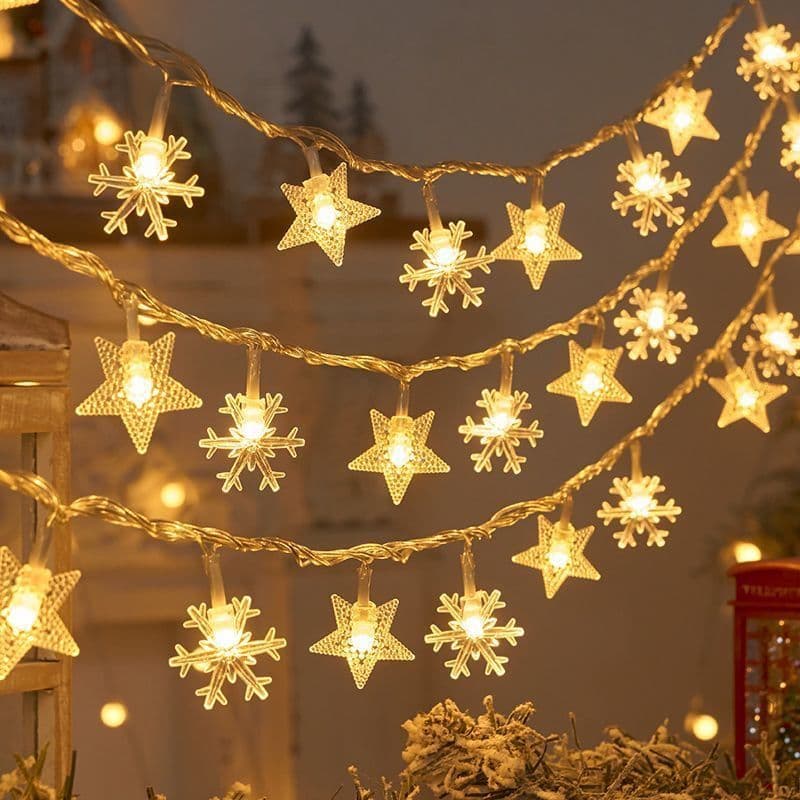 Star Light LED String Lights, Fairy Lights, Decorative Lights for Bedroom, Dorm Room, Night Light, Romantic
