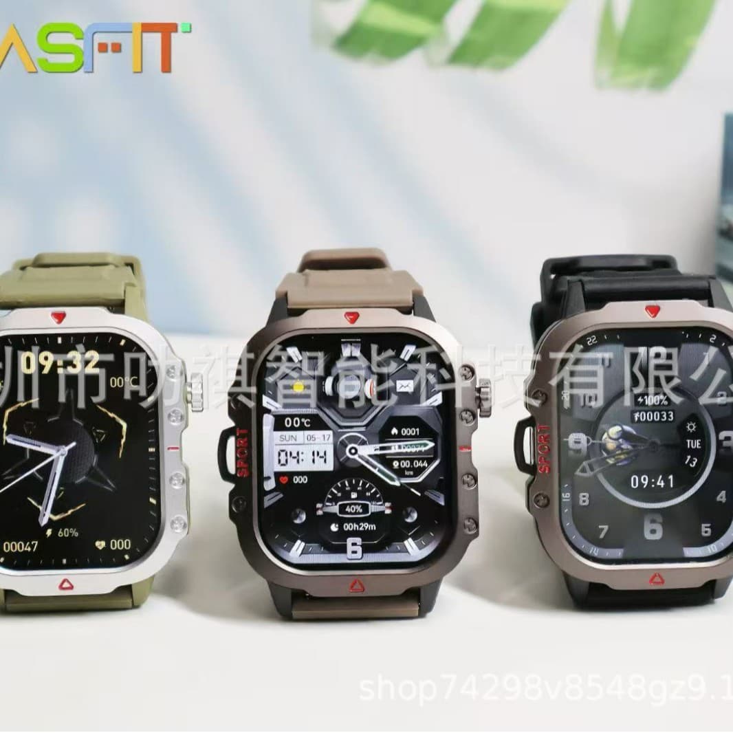 Smart Watch H11 Heart Rate Blood Oxygen Blood Pressure Sleep Monitoring Bluetooth Call Men's Sports Outdoor Cross-border New