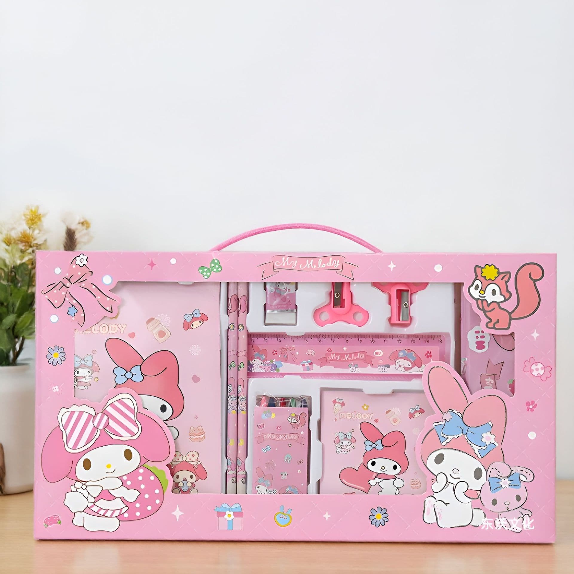 Kids Stationery Gift Set Cartoon School Supplies Back-to-School Primary Student Prize Pencil Kit Gift Box