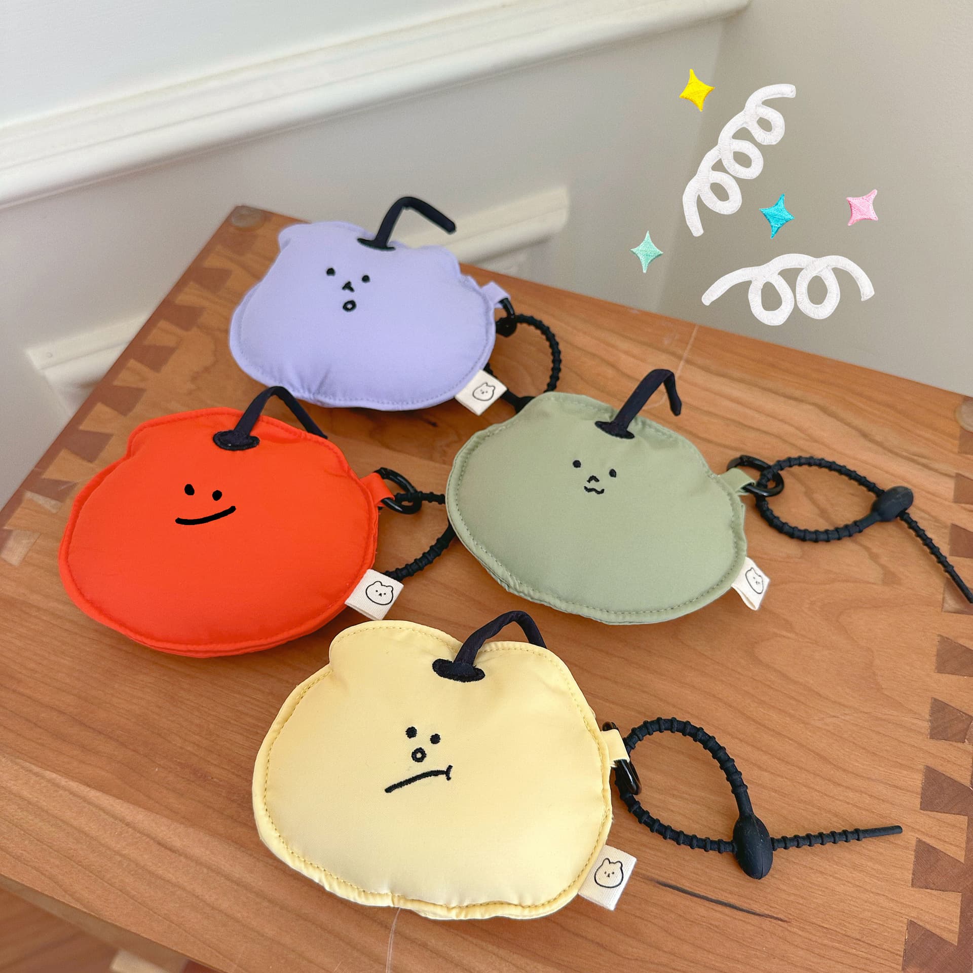 Soft Anti-Drop Earphone Case Pendant Compatible with Apple AirPods Protective Cover Mini Cute Huawei 4a Earphone Case