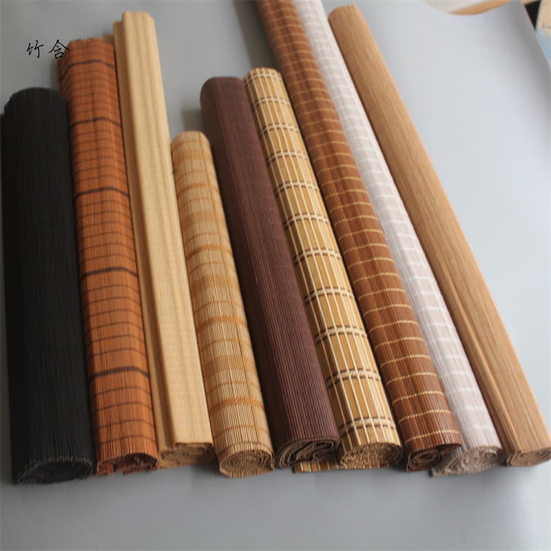 Semi-Finished Bamboo Blinds, Bamboo Mats, Woven Bamboo for Restaurants and Farm Stays, Ceiling Decor Materials, Screens, Printed Bamboo Shades