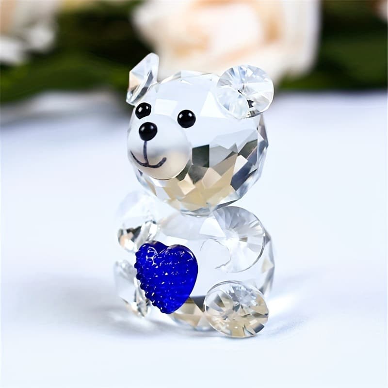 Crystal Bear Craft Ornament Cute Home Decoration Gift Creative Animal Cross-Border