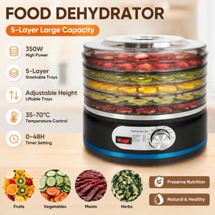 Cross-Border Home 110V Food Dehydrator Chinese Herbal Dehydrator Air-Dryer Fruit & Vegetable Dryer Fruit Dryer