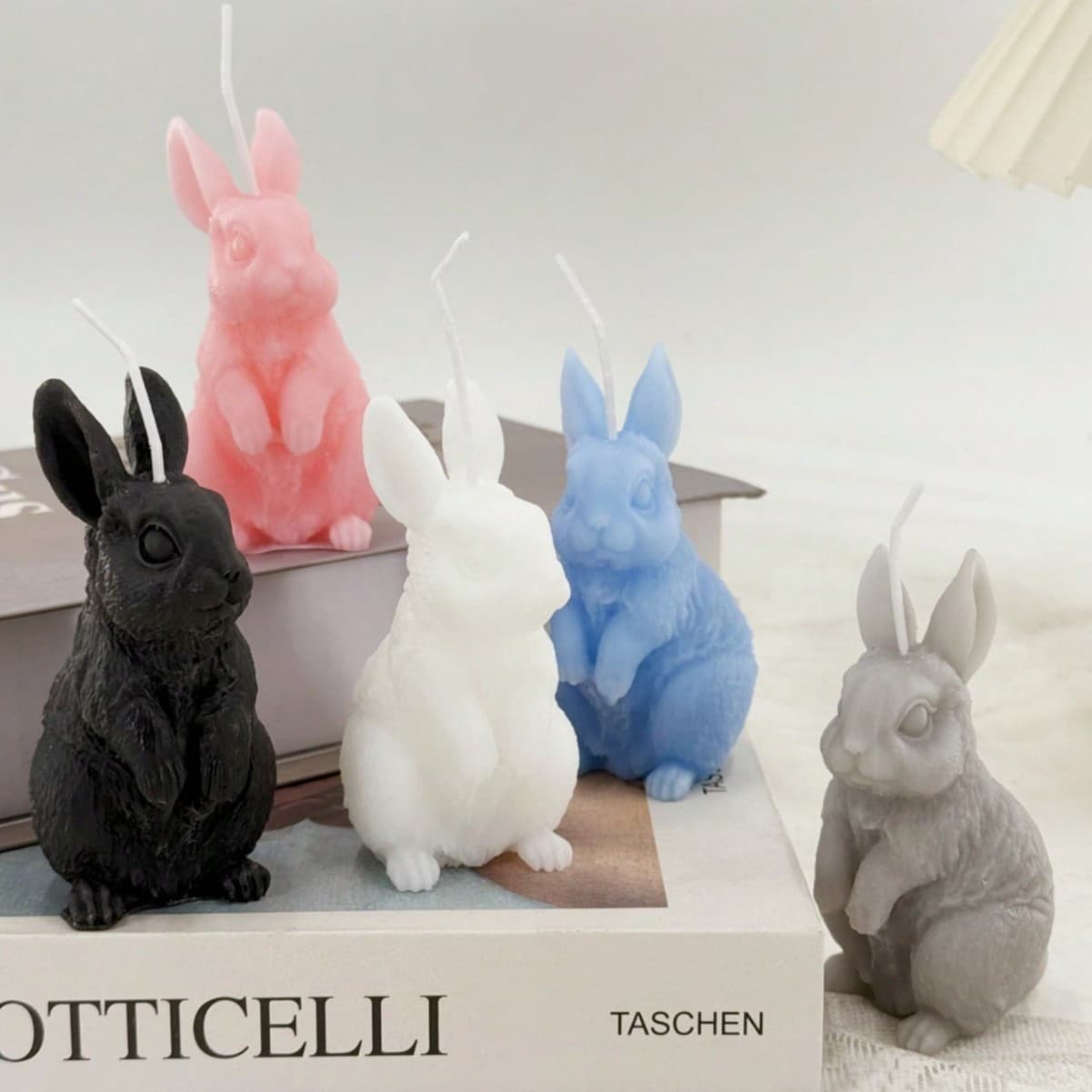 Rabbit Shape Scented Candle, Easter Candle, Gift for Others, Shaped Candle, Cute Multiple Colors