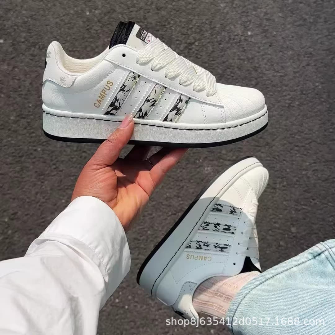 Original Gold Logo Shell Toe Superstar XLG Platform Box Sneakers Thin Sole Adidas Originals Casual Shoes