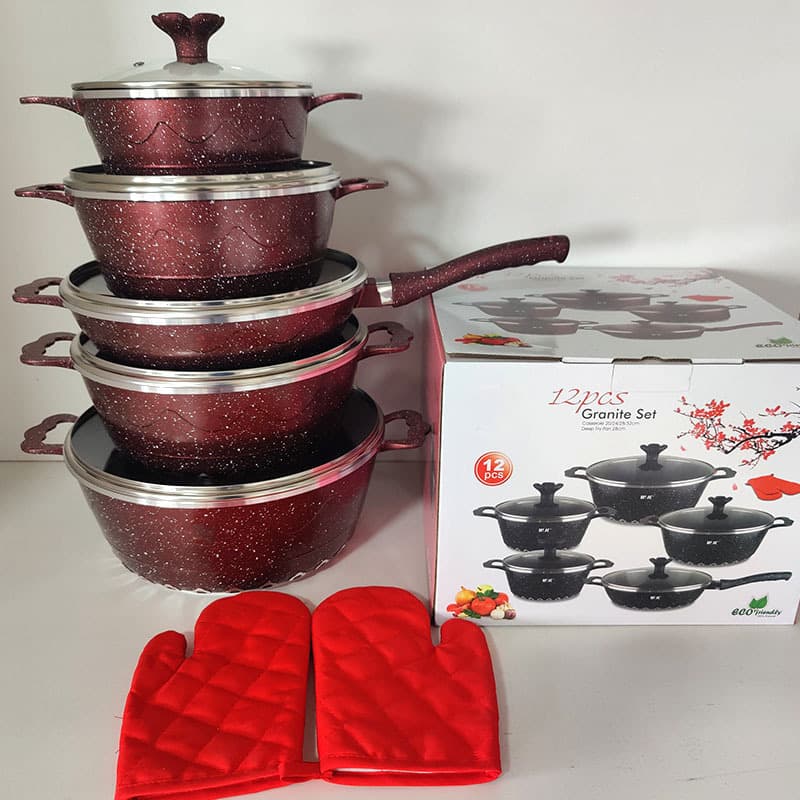 Pot Set Soup Pot Non-stick Cooking Pot Cookware Pan Sets