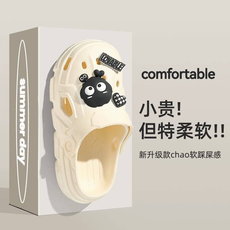 2024 New Hole Shoes for Men, Summer Outdoor Anti-Slip, Anti-Odor, Wear-Resistant, Pool Leisure Beach Sandals