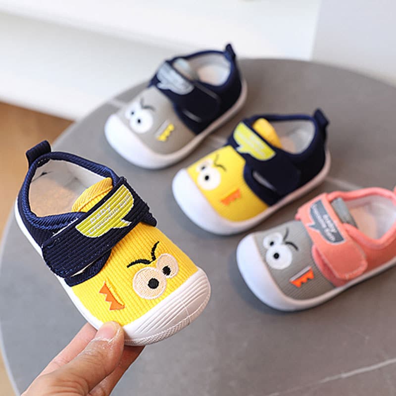 Spring and Autumn Infant Shoes, Soft-Soled Baby Functional Shoes with Squeaker for 0-3 Year Olds, Dropshipping Squeaky Shoes