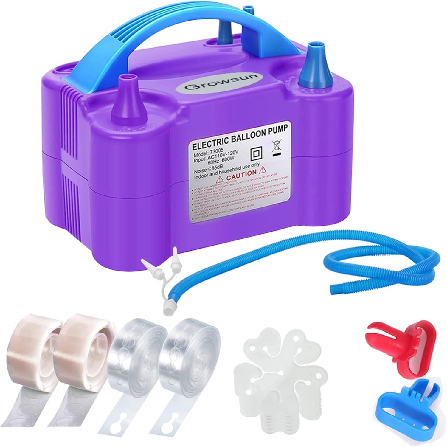 Balloon Inflator Set Electric Balloon Garland Arch Set Blower Inflator Set for Party Decoration