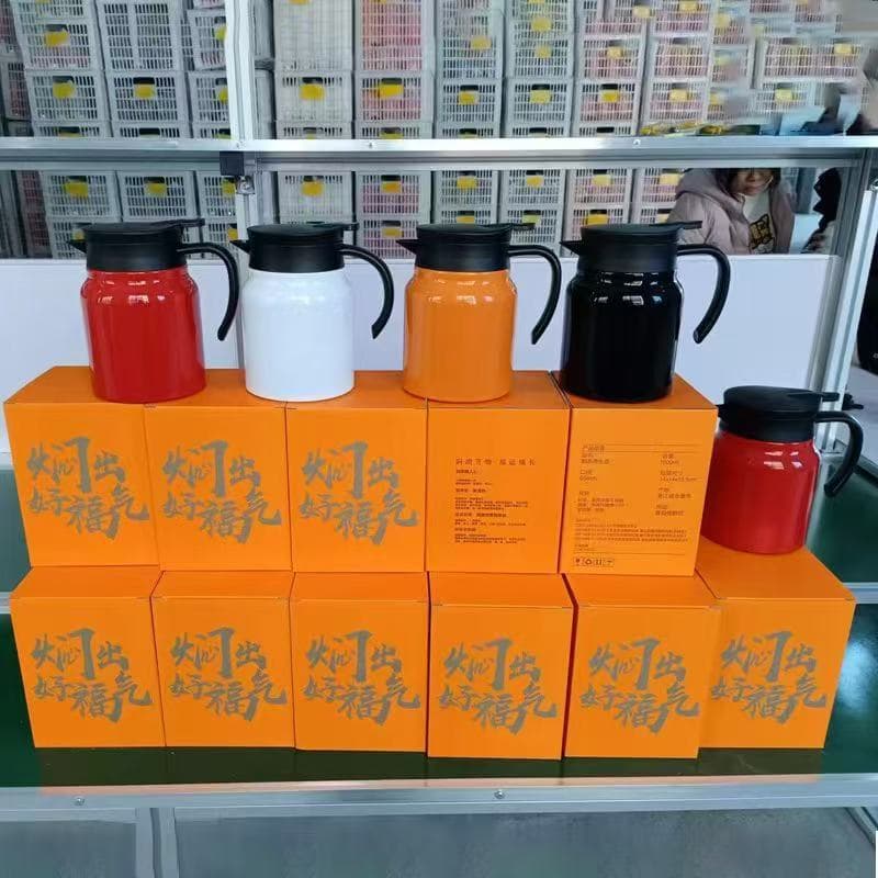 316 Stainless Steel Teapot, Large Capacity, High-End Teapot, Tea Infuser, Tea Water Separator
