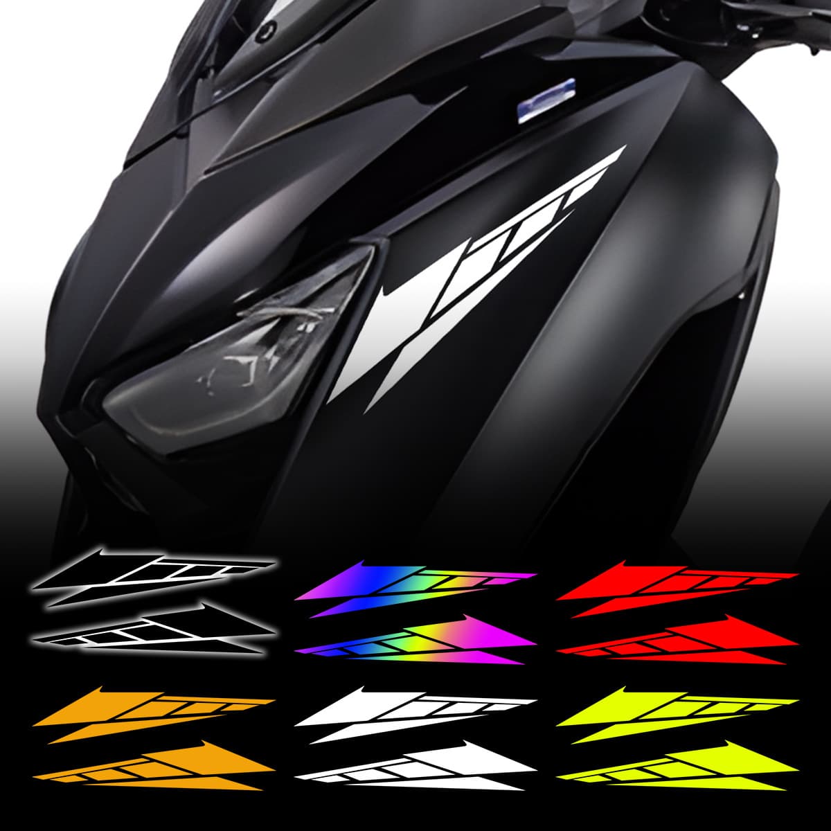 Cross-border Hot Selling Motorcycle Tail Box Sticker, Car and Motorcycle Body Decal, Waterproof, Customizable, Personalized Sticker