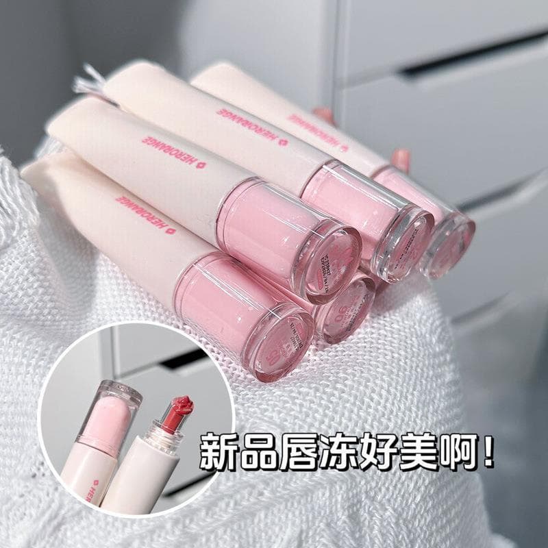 HERORANGE~ Crystal Gloss Lip Gloss, Plumping Lip Gloss, Hydrating, Moisturizing, Glassy Lip Gloss, Pure Desire, Youthful, Watery Gloss