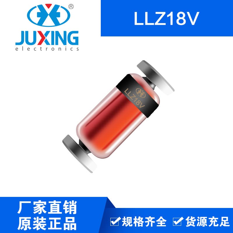 Juxing LLZ18V Small Signal Zener Diode LL-34 Package Factory Direct Supply RoHS