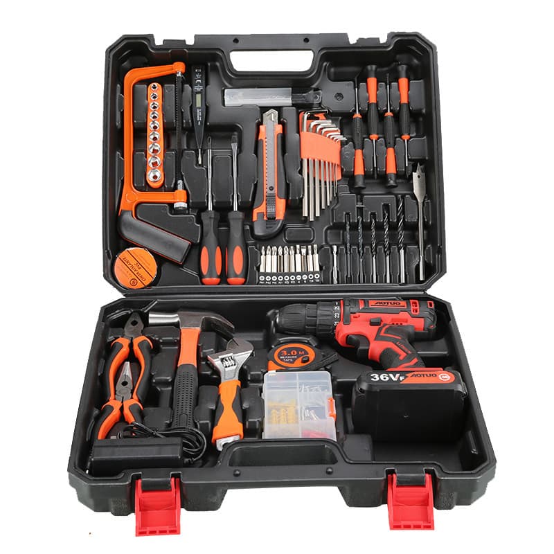 Cross-border Hand Drill Lithium Drill Household Impact Drill Rechargeable Battery Electric Screwdriver Charging Drill Wholesale