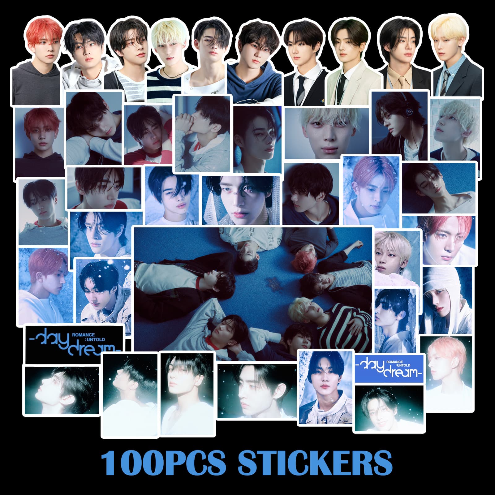 100 E-group ROMANCE: UNTOLD - Daydream Stickers JAY NIKI JUN GWON (In Stock)