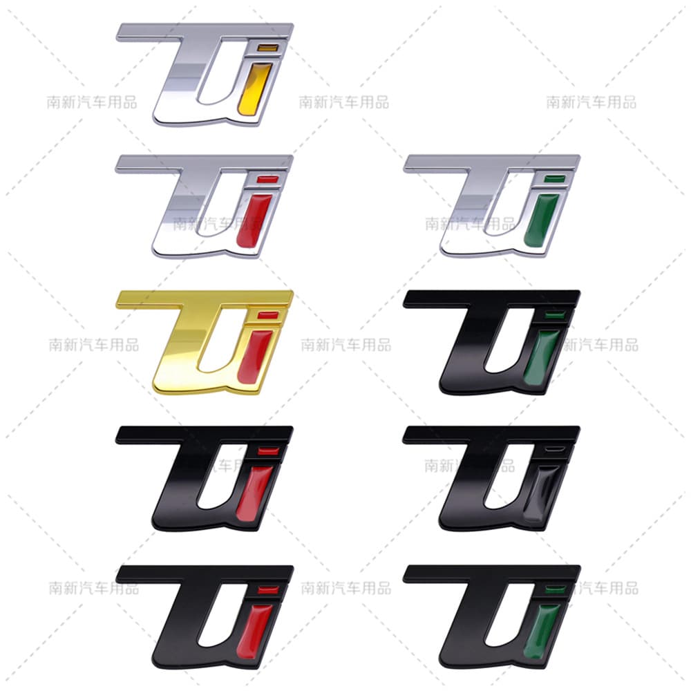 For Alfa Romeo rear badge emblem GIULIA STELVIO VELOCE TI Q2 Q4 lettering