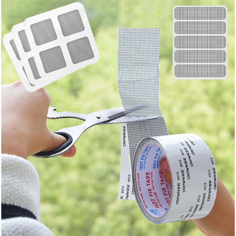 Window screen repair patch, door curtain patch, window screen, mosquito repellent patch, wholesale mosquito repellent netting.
