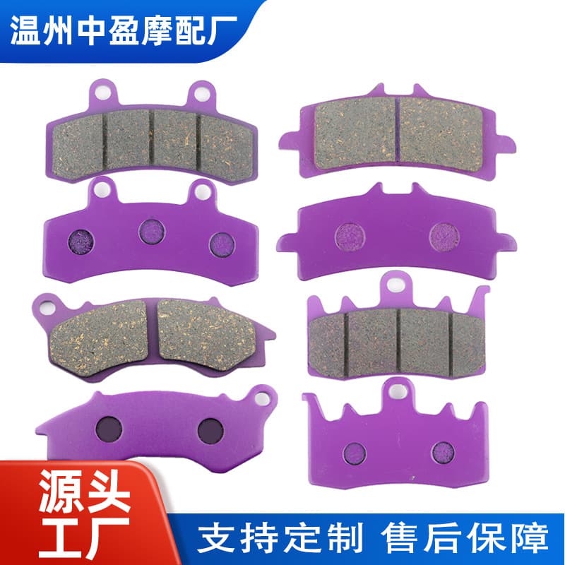 Motorcycle Brake Pads, Electric Scooter Disc Brake Pads, Friction Pads, Hydraulic Pump Front and Rear Disc Brake Pads, Oil Brake Shoes