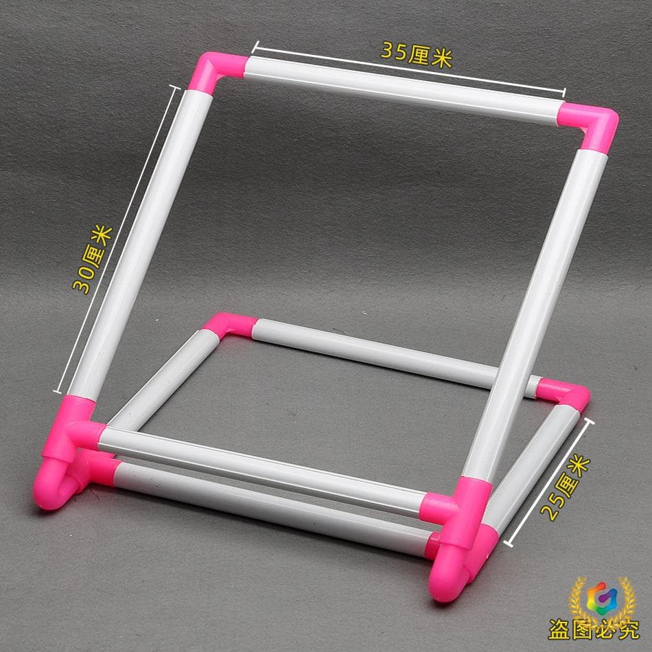 ✅Factory wholesale and dropshipping V-shaped desktop clip-on embroidery hoop, standing embroidery frame, embroidery stand, cross-stitch embroidery tool