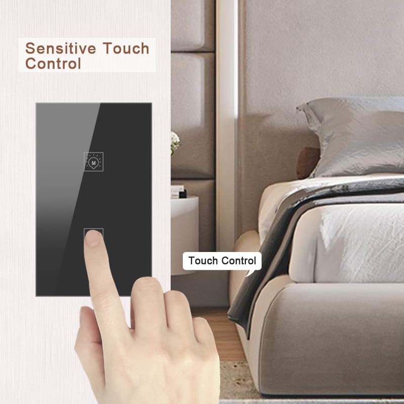 Tuya Smart Switch Touch Switch Home Wall APP Remote Control WiFi Smart Switch