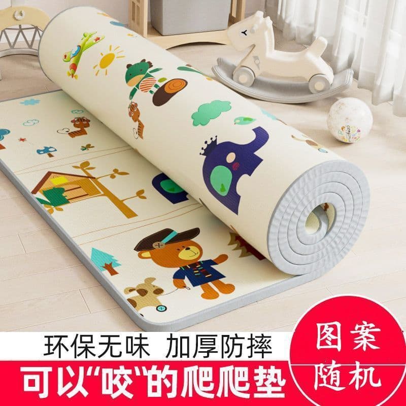 Baby Crawling Mat Foldable Thickened Home Use Infant Living Room Children Foam Floor Mat XPE Random Pattern