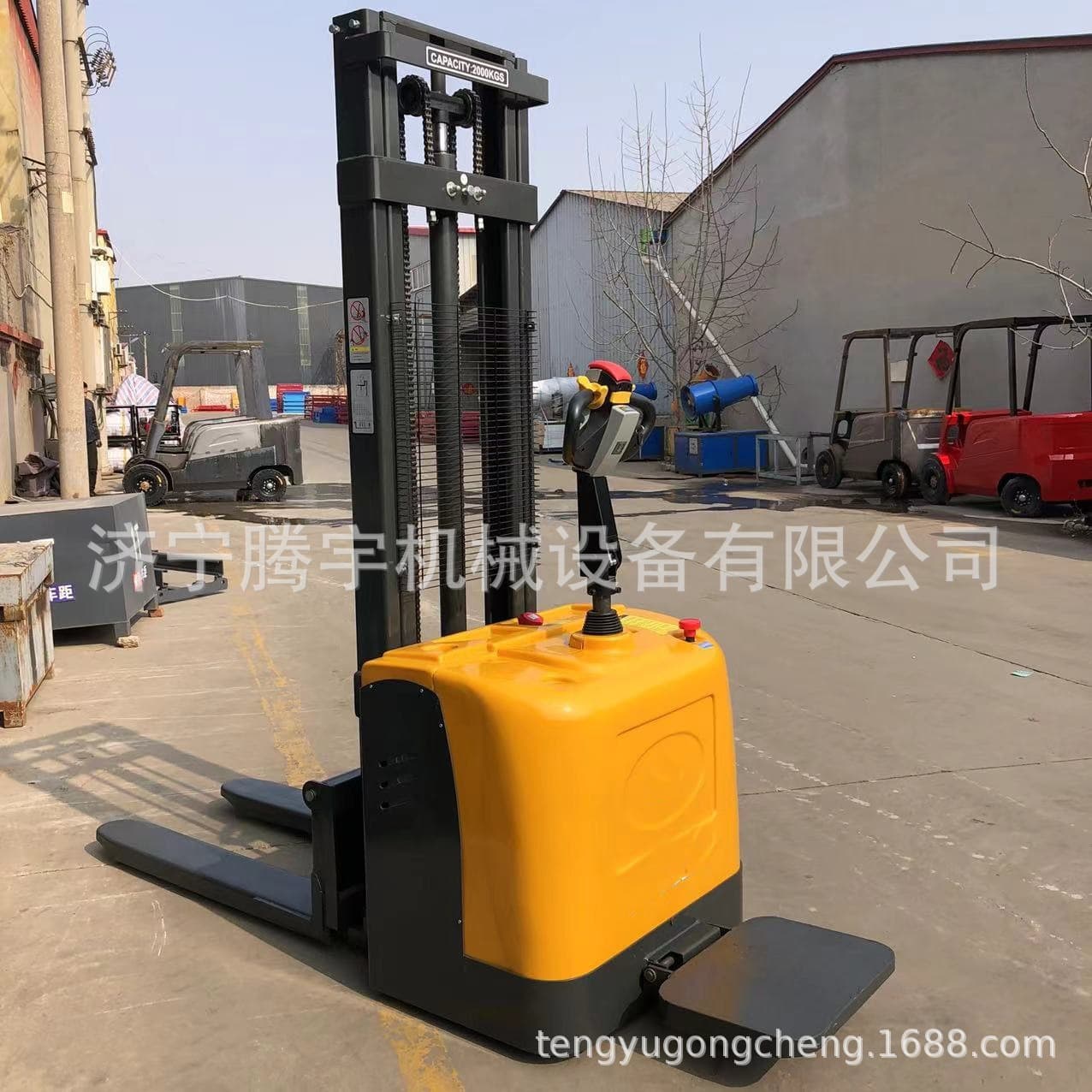Intelligent electric stacker manufacturer, stand-on stacker price, manual forklift manufacturer
