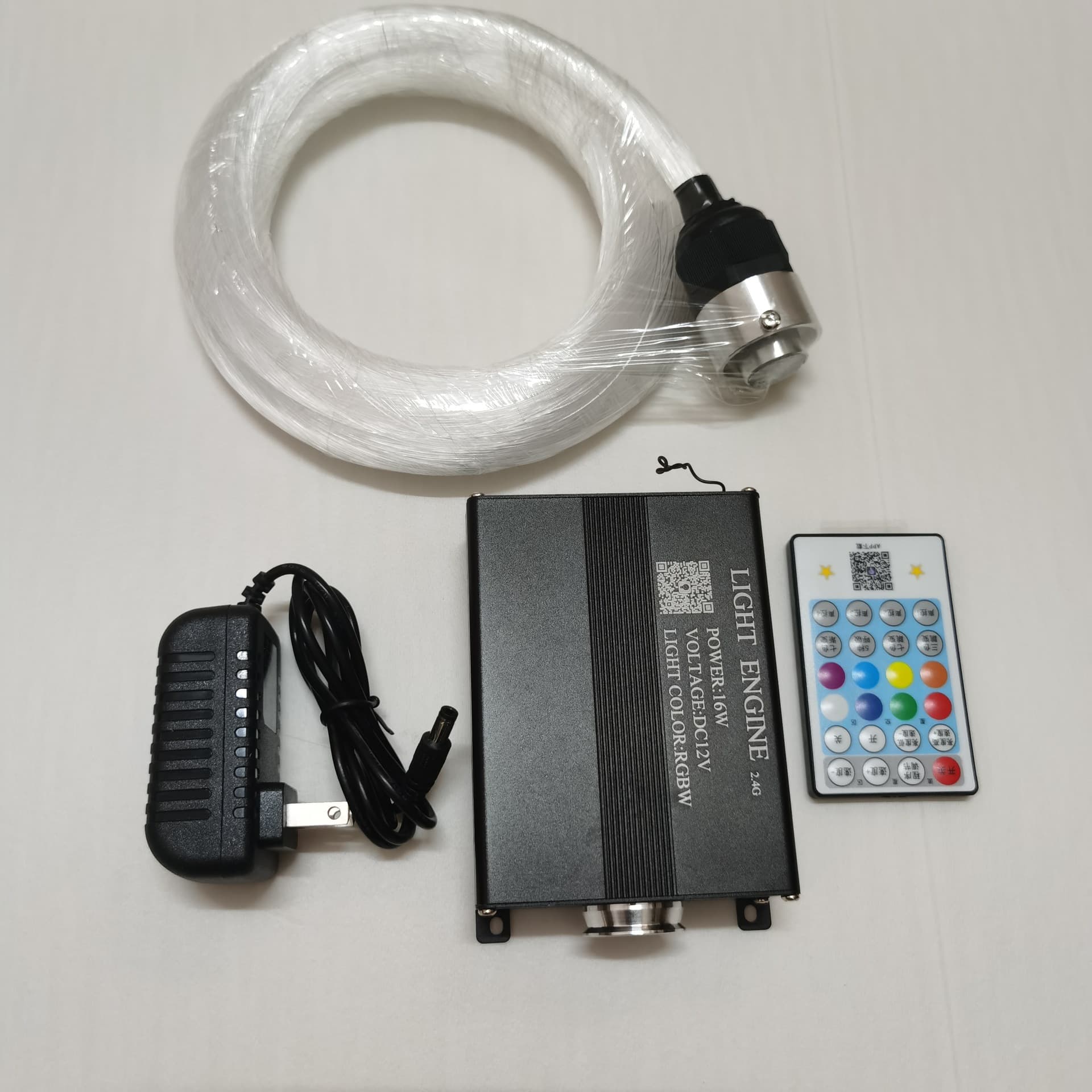 Starry Sky Ceiling Kit LED 16W Light Source Machine LED Fiber Optic Machine Small Package Color-Changing Light Source Fiber Optic Lighting