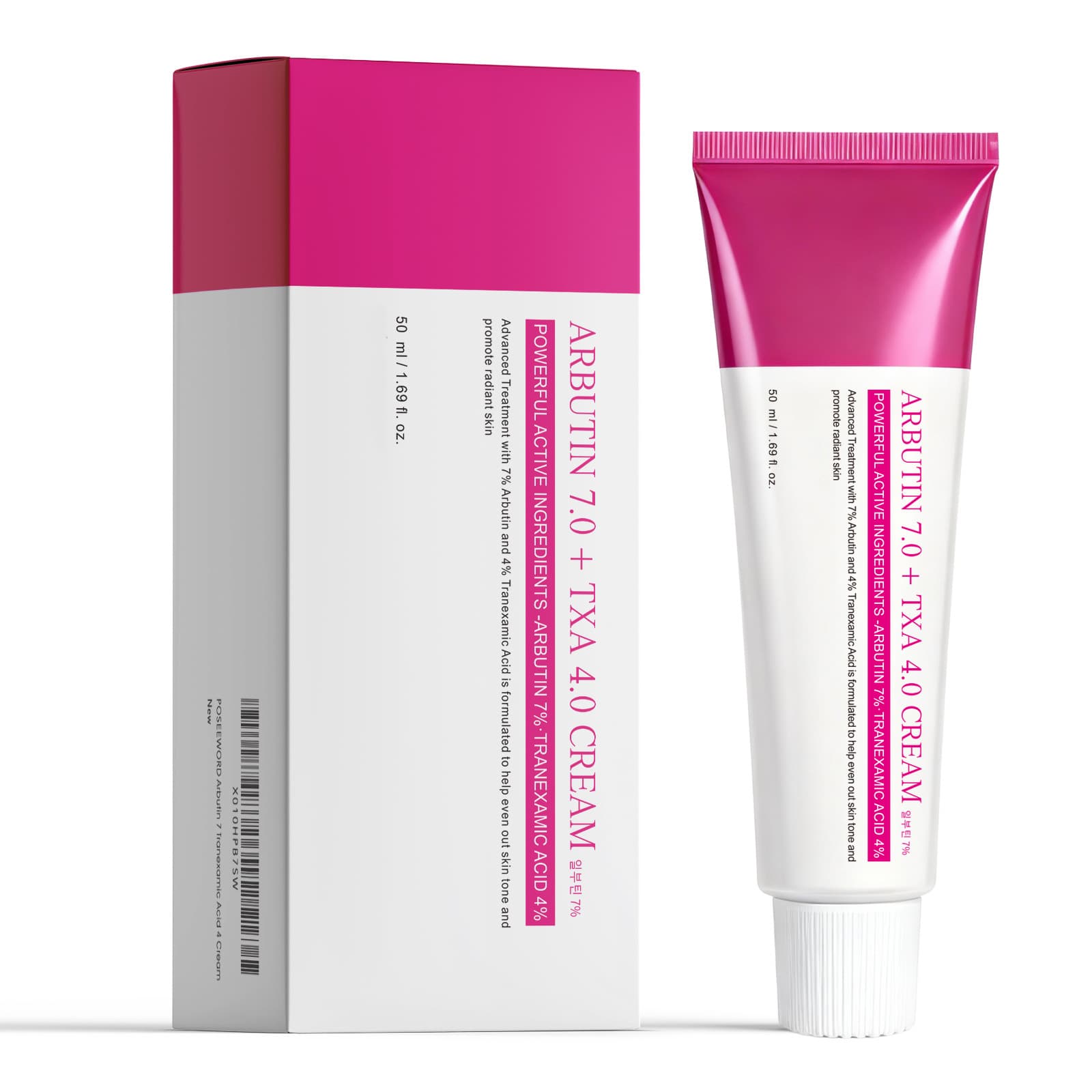 Cross-border Bestseller Arbutin 7% Tranexamic Acid 4% Cream Arbutin Niacinamide Face Cream