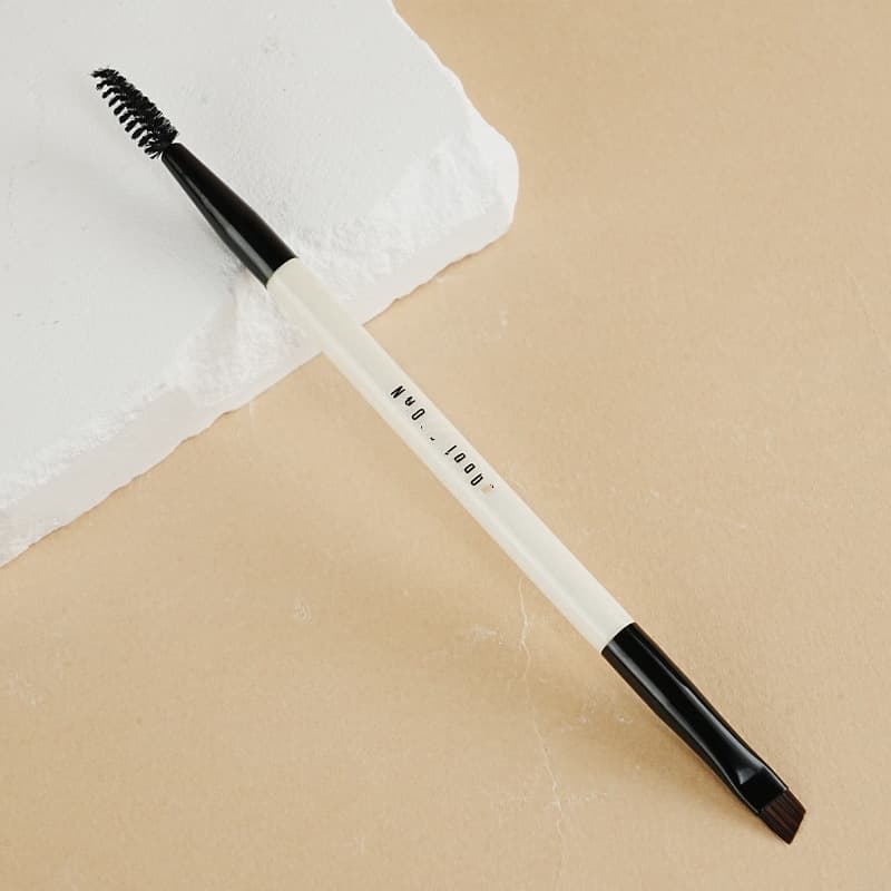 Fine Tip Eyelash Brush Korean Style Barber BB Home Two Head Spiral Eyelash Brush Sharp Edge Eyebrow Brush Makeup Brush