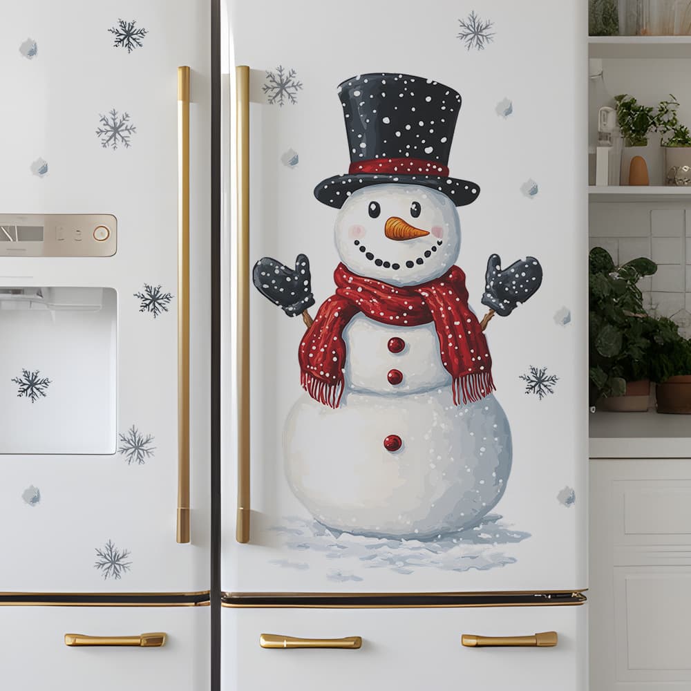 Diamond painting Christmas snowman Christmas decorative sticker