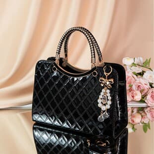Cross-border Amazon Genuine Leather Texture Women's Handbag Large Capacity New Trendy Fashion Shoulder Bag Crossbody Bag