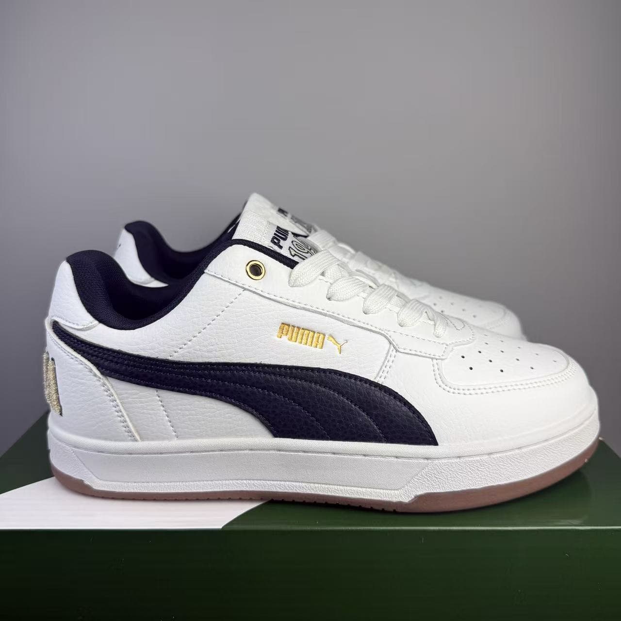 PUMA Men's Low-Top Skate Shoes Breathable and Durable White Sneakers Unisex Casual Sports Shoes Free Shipping