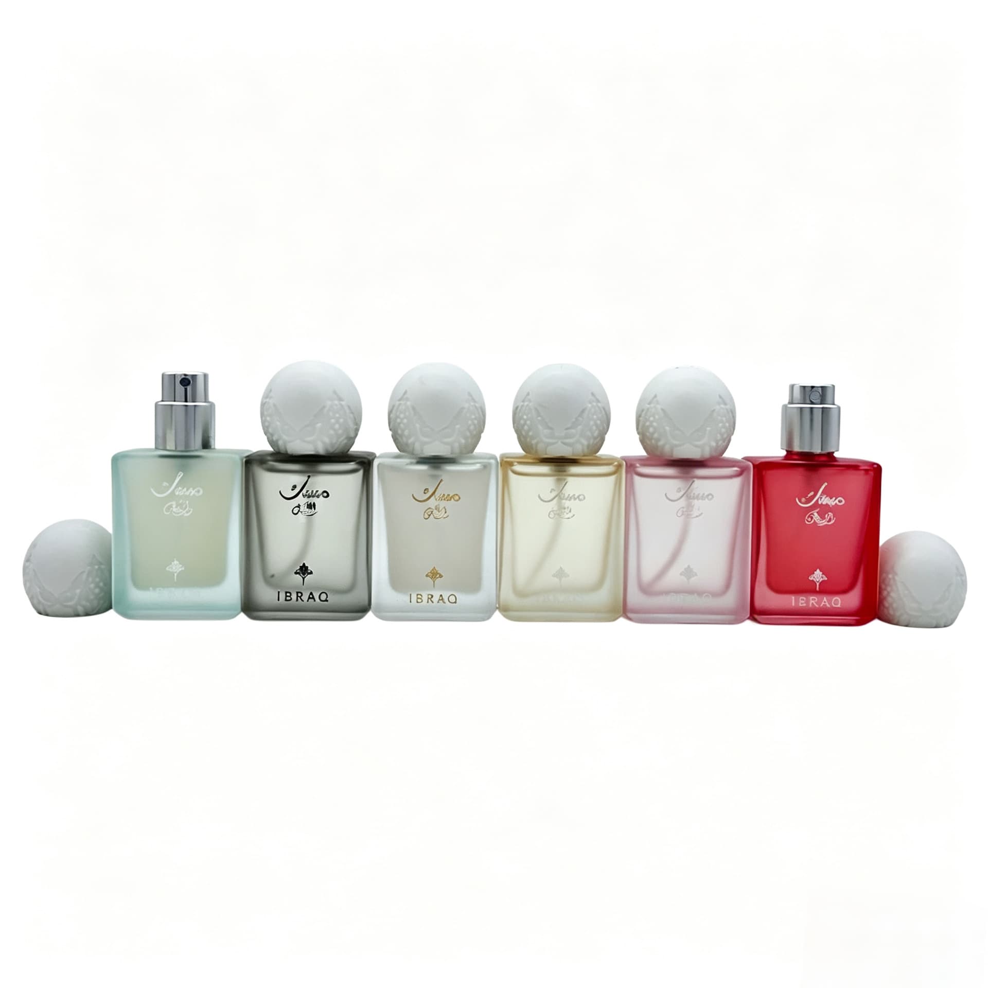 High-Quality IBRAQ Perfume Gift Box Six-Piece Set Middle East Dubai Arab Unisex Perfume Wholesale Hot-Selling