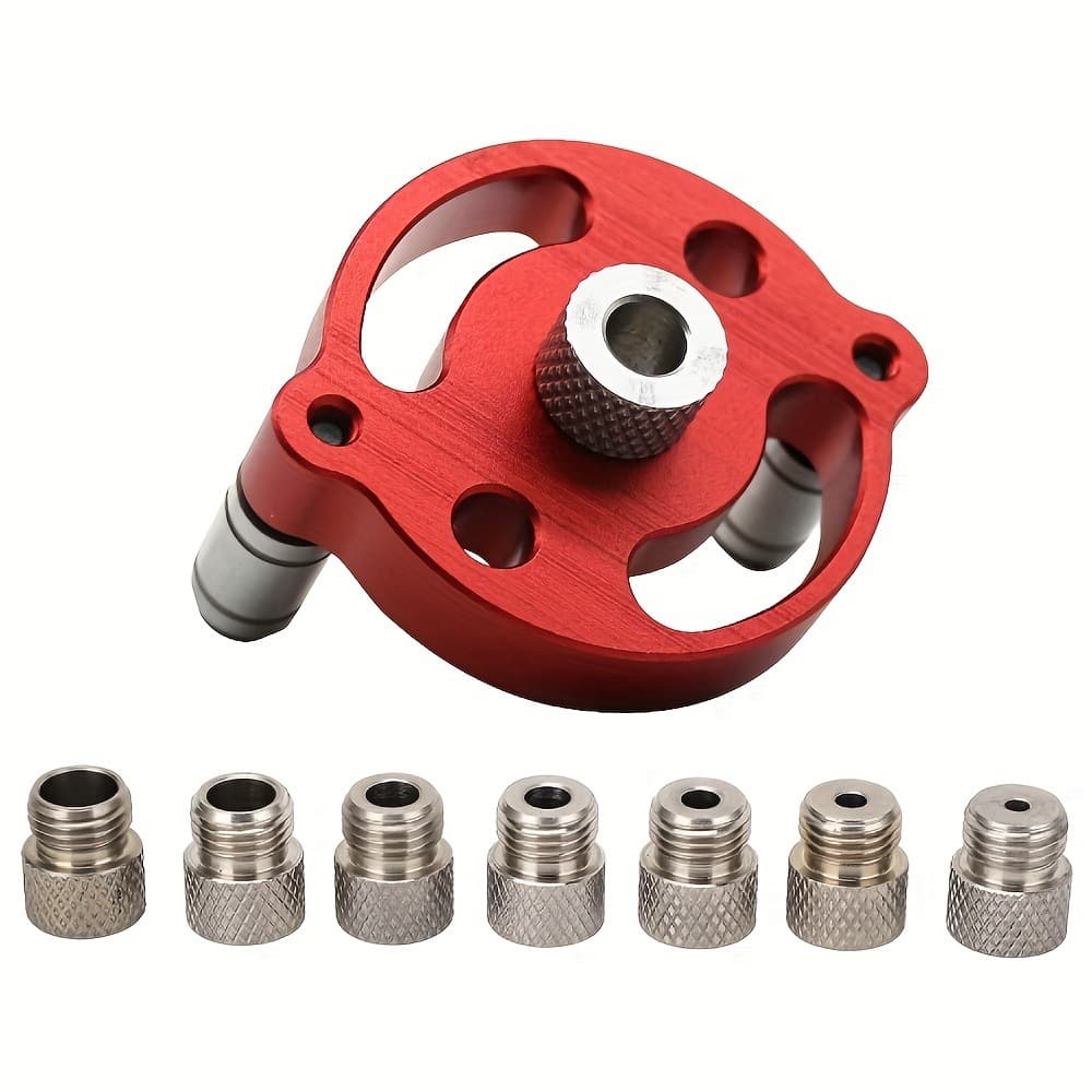 Woodworking vertical punching fixture hole punching fixture self-centering drill guide punching positioner 6 8 10mm