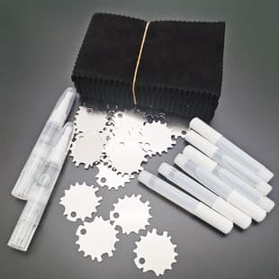 Barber Scissors Screw Cleaning Cloth Maintenance Oil Noise Silencer Adjuster Pet Scissors Hair Scissors Accessories